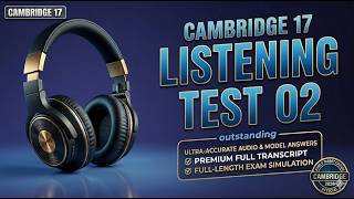Cambridge IELTS 17 Listening Test 2 with Answers | Latest IELTS Listening Practice Test 2026