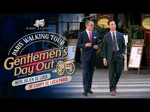 Gentlemen's Day Out In Paris | Kirby Allison & Julien De Luca