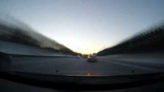 preview picture of video 'Driving up I-77 from Akron to Copley, Ohio. Time Lapse'