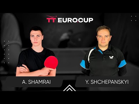 11:35 Andrii Shamrai - Yurii Shchepanskyi 16.01.2024 TT Euro.Cup Ukraine Star. TABLE 3