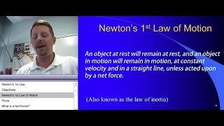 High School Physics - Newton's 1st Law of Motion