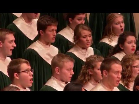Earth Song by Frank Ticheli, Luther College Cathedral Choir