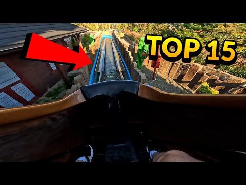 15 NAJBARDZIEJ EKSTREMALNYCH ROLLERCOASTERÓW - Energylandia 2023 (4K) (Zator, Polska) GoPro HERO 12