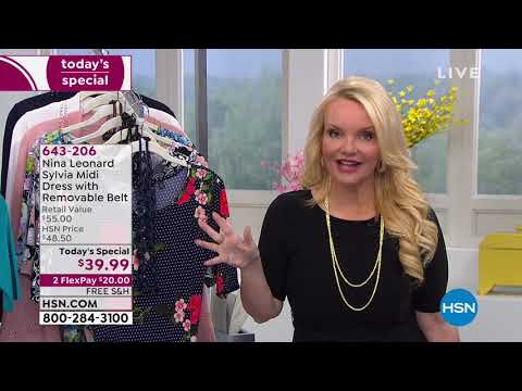 HSN | Nina Leonard Fashions 03.28.2019 - 05 PM
