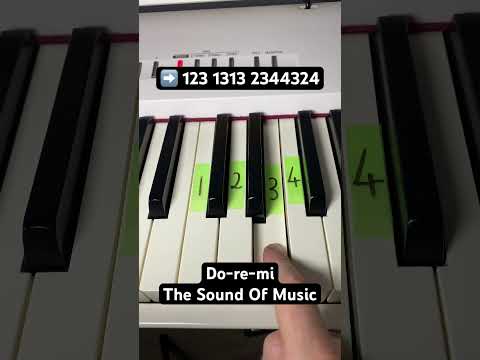 How to play Do-re-mi from the Sound Of Music on piano