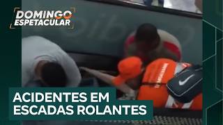 Hora do Teste: Saiba as causas dos acidentes em escadas rolantes e quais cuidados tomar