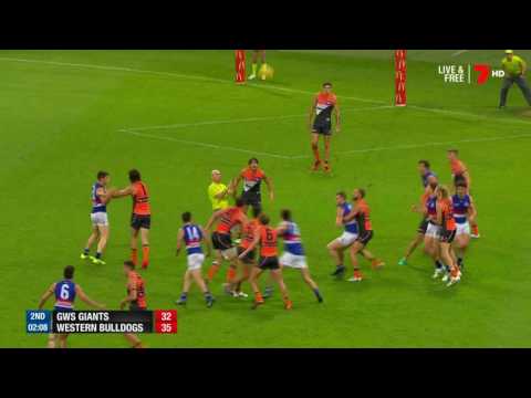 AFL 2016 1st Preliminary Final Greater Western Sydney Vs Western Bulldogs