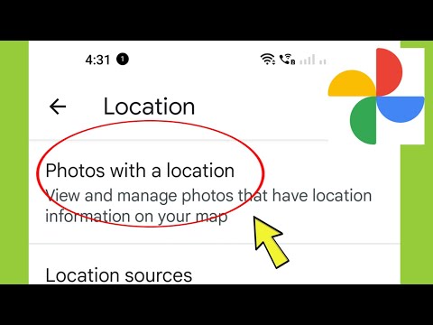 Google Photos | Photo With Location Settings