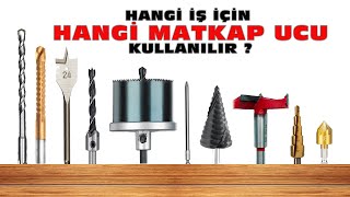 Hangi Matkap Ucu Ne İşe Yarar  Hangi Matkap Ucu Neyi Deler  Beton, Metal, Ahşap Matkap Ucu Hangisi