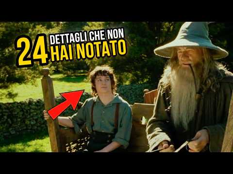 24 DETTAGLI che NON HAI NOTATO in IL SIGNORE DEGLI ANELLI - LA COMPAGNIA DELL'ANELLO | Curiosità