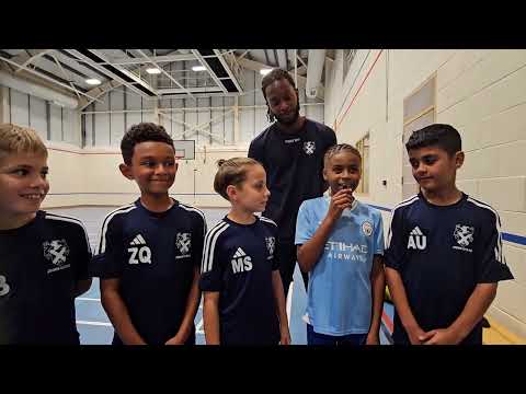 Junior Elite FC 3 v 3 JUNIORS: Coach Jakhan  & Player Interview - 18/09/23