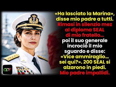 Mio padre mi insultò alla cerimonia SEAL di mio fratello — Poi il generale disse “Vice Ammiraglio”