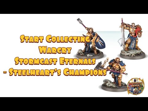 Start Collecting Age of Sigmar Warcry - Stormcast Eternals Warrior Chamber - Steelheart's Champions