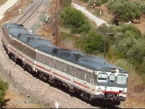 Algeciras para Ronda de trem (viagem panorâmica) .wmv