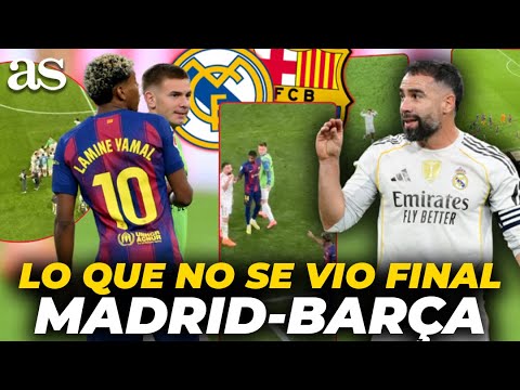 TODO LO QUE NO VISTE tras el FINAL DEL CLÁSICO: TRIFULCA, celebración del MADRID, LAMINE, VINI...
