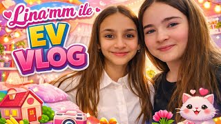 🌈💖 LİNA’MM İLE EVDE EFSANE VLOG! ŞOK OLACAKSINIZ 😱✨ @linacetinkayaoffi
