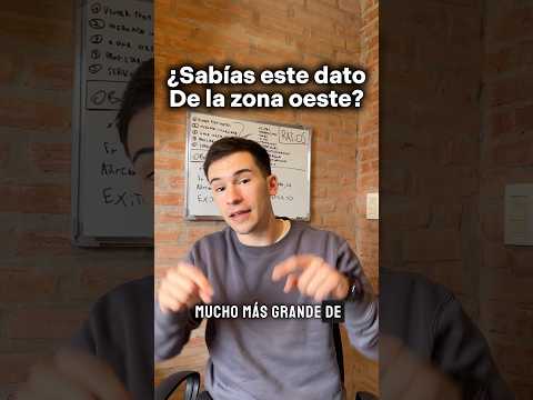 ¿Sabías este dato de la zona oeste?