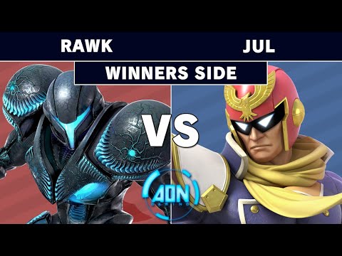AON Ultimate 57 - Rawk (Dark Samus) vs Jul (Captain Falcon) Winners Round 4 - Smash Ultimate