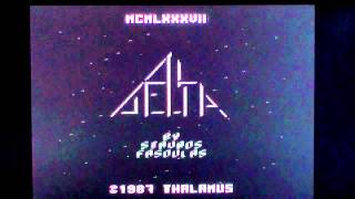 Delta on Commodore 64. Gameplay & Commentary
