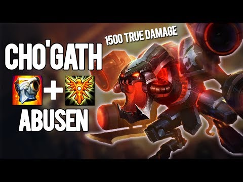Cho'Gath mit Locket und Gargoyles Stoneplate | Durchgequatscht 46 | 1500 True damage
