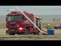 Brandweer houdt grote oefening bij strandhuisjes van Castricum