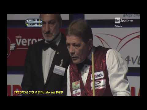 QUARTA vs MAGGIO FINALE 18°CAMPIONATO ITALIANO BILIARDO 2017 TORINO @TREDICALCIO