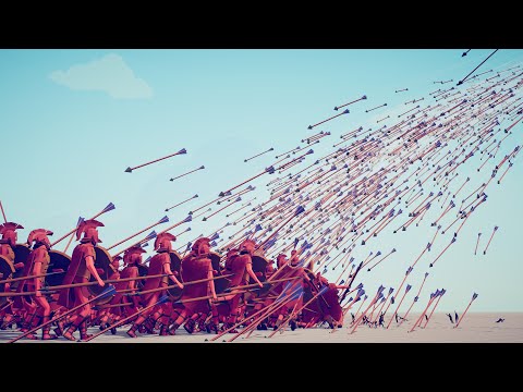5x ARROW RAIN SPELL vs 50x UNITS - Totally Accurate Battle Simulator TABS