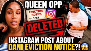 Queen Opp DELETED INSTAGRAM Post!! 6/20/26 EXPOSES Dani EVICTION … Then Deletes Everything! 👀