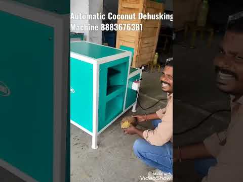 Coconut Husk Peeling Machine