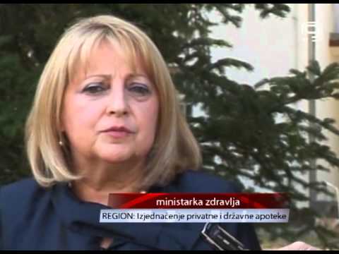 TV KANAL 9, NOVI SAD: Izjednačenje privatne i državne apoteke