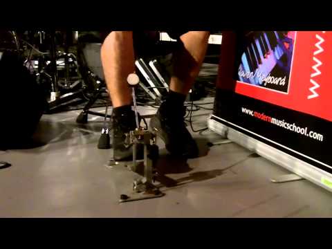 George Kollias explains foot technique (Clinic 2010) [HD]