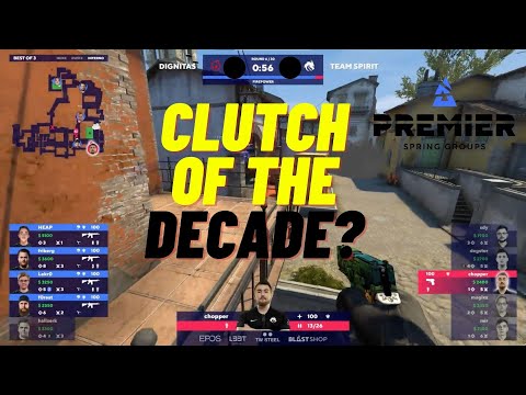 Chopper's clutch attempt of the decade | Hallzerk VAC Wallbangs | BLAST Spring Showdown Day 4