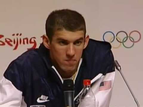 Michael Phelps talks Olympic Success at Beijing 2008