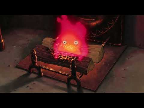 Calcifer Yule log 2 Hour Version