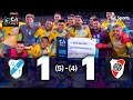 Temperley 1 (5) - 1 (4) River | BATACAZO POR PENALES EN LA Copa Argentina 2024 | 16avos de final