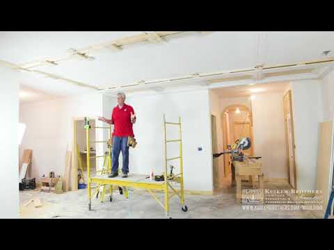Part 1 - How to Build a Panel/ Beam Ceiling with Stock Moulding from Kuiken Brothers