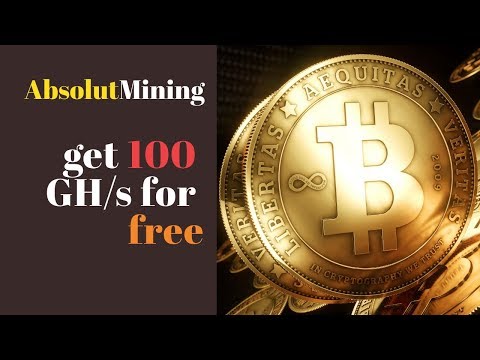 AbsolutMining (AbsolutMining.com) отзывы 2019, обзор, 100 GHs for free, Live Withdraw 0.001050 BTC