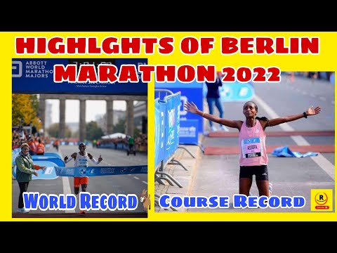 Highlights Of @berlin-marathon 2022 Race | Eluid Kipchoge World Record 🔥 | @rforrunning5140🏃🐐💯
