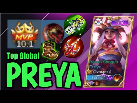 Unbreakable Freya Offlane Monster! - Top Global Freya  - MLBB