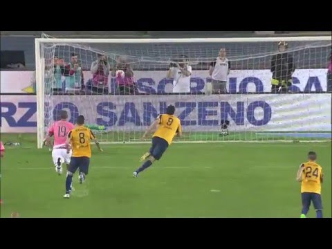 Il gol di Toni - H.Verona - Juventus - 2-1 - Giornata 37 - Serie A TIM 2015/16