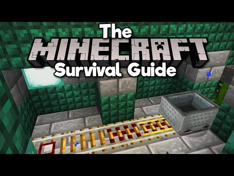 Pixlriffs - How To Set Up A Minecart Rail Station! ▫ The Minecraft Survival Guide [Part 223]