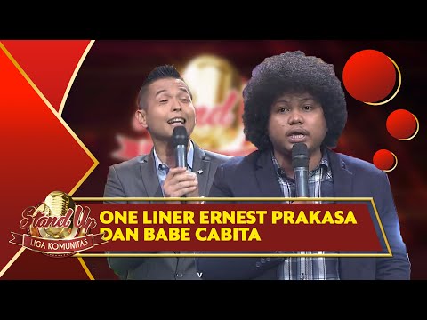 Stand Up One Liner Ernest Prakasa dan Babe Cabita: Mulai Dari Perempuan Hamil Sampai Roasting - LKS
