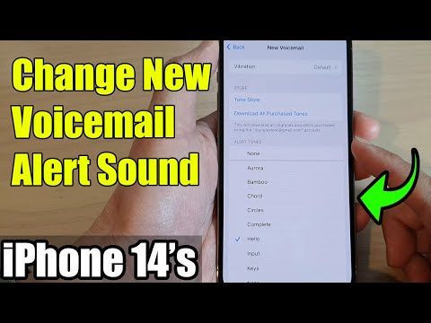 iPhone 14's/14  Pro Max: How to Change New Voicemail Alert Sound