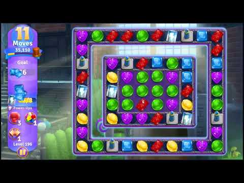 Willy Wonkas Sweet Adventure Level 196 - NO BOOSTERS 🍫 | SKILLGAMING ✔️