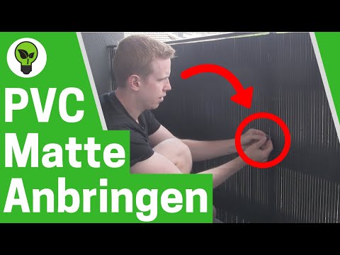 Attaching PVC privacy screen mat ✅ ULTIMATE INSTRUCTIONS: How to shorten and attach balcony cladd...