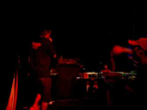 MC Immune and Platterpush 2004 - Rapper get's phone call on stage