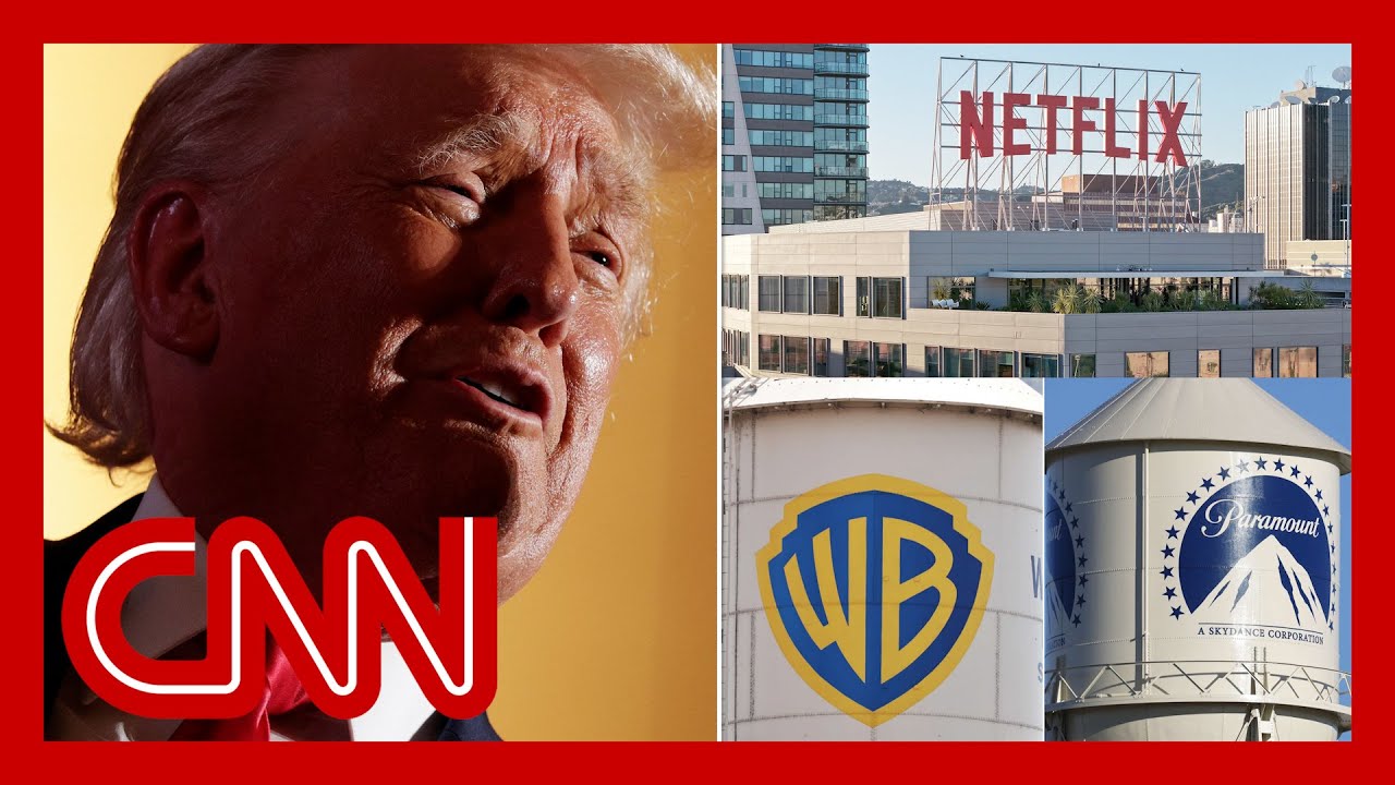 Trump enters Warner Bros. fight, says it’s ‘imperative that CNN be sold’