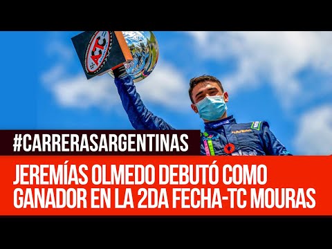 Jeremías Olmedo debutó como ganador en la segunda fecha del TC Mouras - Carreras Argentinas