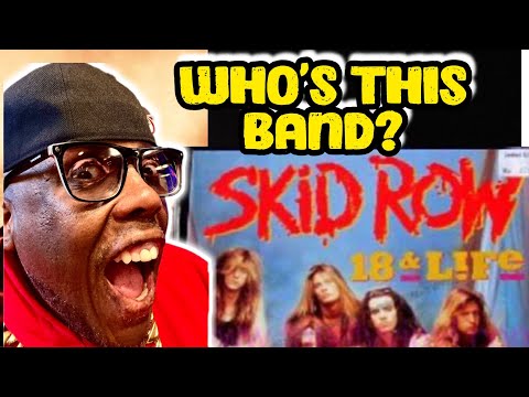 Platinum Ganster Rapper FIRST time REACTION to Skid Row - 18 and Life