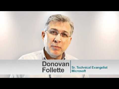 Donovan Follette, Senior Technical Evangelist, Microsoft - YouTube